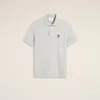 Ami de Coeur Polo en coton gris