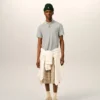Ami de Coeur Polo en coton gris