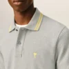 Ami de Coeur Polo en coton gris