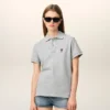 Ami de Coeur Polo en coton gris