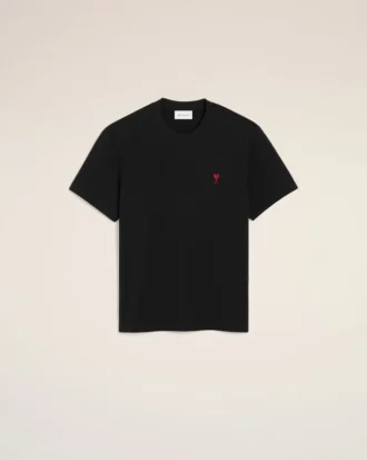 Ami de Coeur T-Shirt en coton bio noir