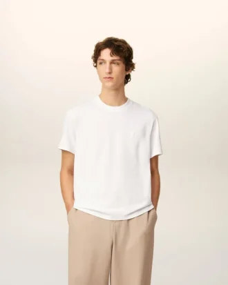 Ami de Coeur T-Shirt en coton biologique blanc