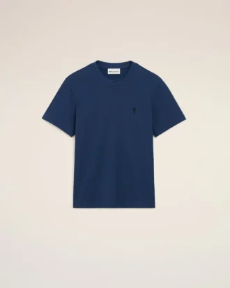 Ami de Coeur T-Shirt en coton bleu