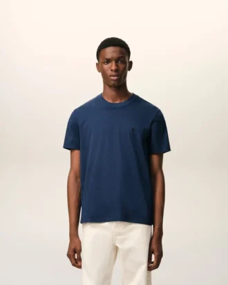 Ami de Coeur T-Shirt en coton bleu