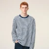 Ami de Coeur T-Shirt en coton bleu à manches longues