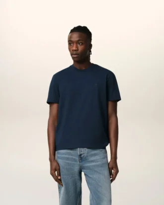 Ami de Coeur T-Shirt en coton bleu marine