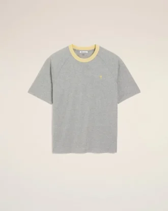 Ami de Coeur T-Shirt en coton gris