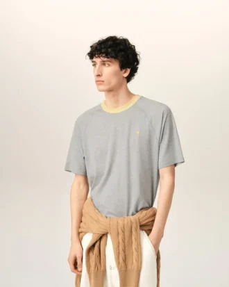 Ami de Coeur T-Shirt en coton gris