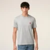 Ami de Coeur T-Shirt en coton gris