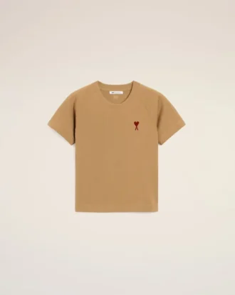 Ami de Coeur T-Shirt en coton marron