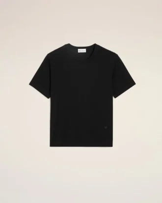Ami de Coeur T-Shirt en coton noir