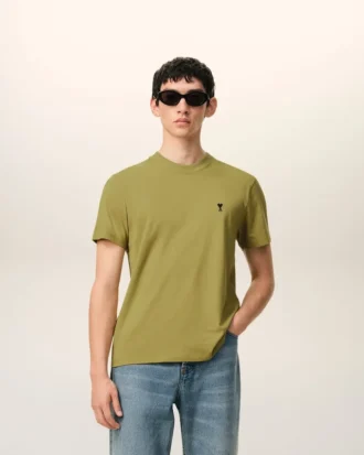 Ami de Coeur T-Shirt en coton vert