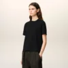 Ami de Coeur T-Shirt noir en coton bio