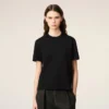 Ami de Coeur T-Shirt noir en coton bio