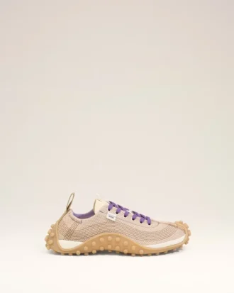 Baskets Mirage en maille blanche