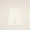 Bermuda ample en coton blanc