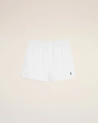 Boxer Ami de Coeur en coton blanc