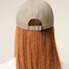 Casquette Ami de Coeur en nylon beige à clous