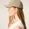 Casquette en coton beige avec broderie Ami de Coeur