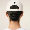 Casquette en coton blanc avec broderie « Thank You for Being a Friend »