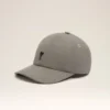 Casquette en coton gris avec broderie Ami de Coeur
