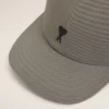 Casquette en coton gris avec broderie Ami de Coeur