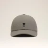 Casquette en coton gris avec broderie Ami de Coeur