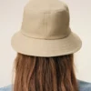 Chapeau bob Ami de Coeur en coton beige