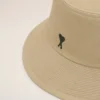 Chapeau bob Ami de Coeur en coton beige