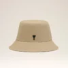 Chapeau bob Ami de Coeur en coton beige