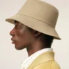Chapeau bob Ami de Coeur en coton beige