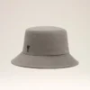 Chapeau bob Ami de Coeur en coton gris