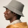 Chapeau bob Ami de Coeur en coton gris