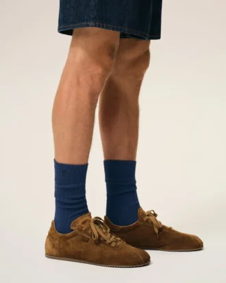 Chaussettes Ami de Coeur en coton bleu