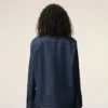 Chemise Ami de Coeur en coton denim bleu