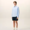 Chemise ample Ami de Coeur à manches longues en coton bleu