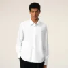 Chemise classique Ami de Coeur en coton blanc