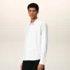 Chemise classique Ami de Coeur en coton blanc