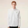 Chemise Oxford Ami de Coeur en coton blanc