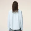 Chemise Oxford Ami de Coeur en coton bleu
