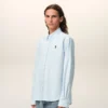 Chemise Oxford Ami de Coeur en coton bleu