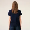 Coton bleu Ami de Coeur Polo rouge
