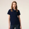 Coton bleu Ami de Coeur Polo rouge