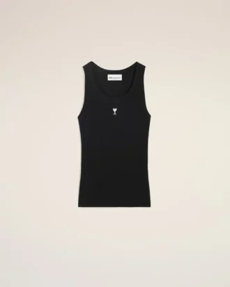 Débardeur Ami de Coeur en coton noir