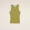 Débardeur Ami de Coeur en coton vert