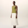 Débardeur Ami de Coeur en coton vert