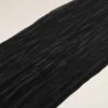 Gavroche froissé en polyester noir