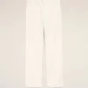 Jean ample en coton blanc