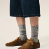 Lot de trois paires de chaussettes Ami de Coeur en coton noir