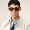 Lunettes de soleil marron 75006